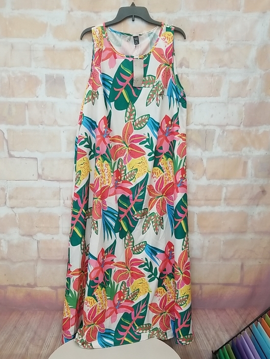 Emery Rose Dresses & Skirts - NWT Emery Rose Tropical Floral Maxi Dress - Multicolor Size 2XL